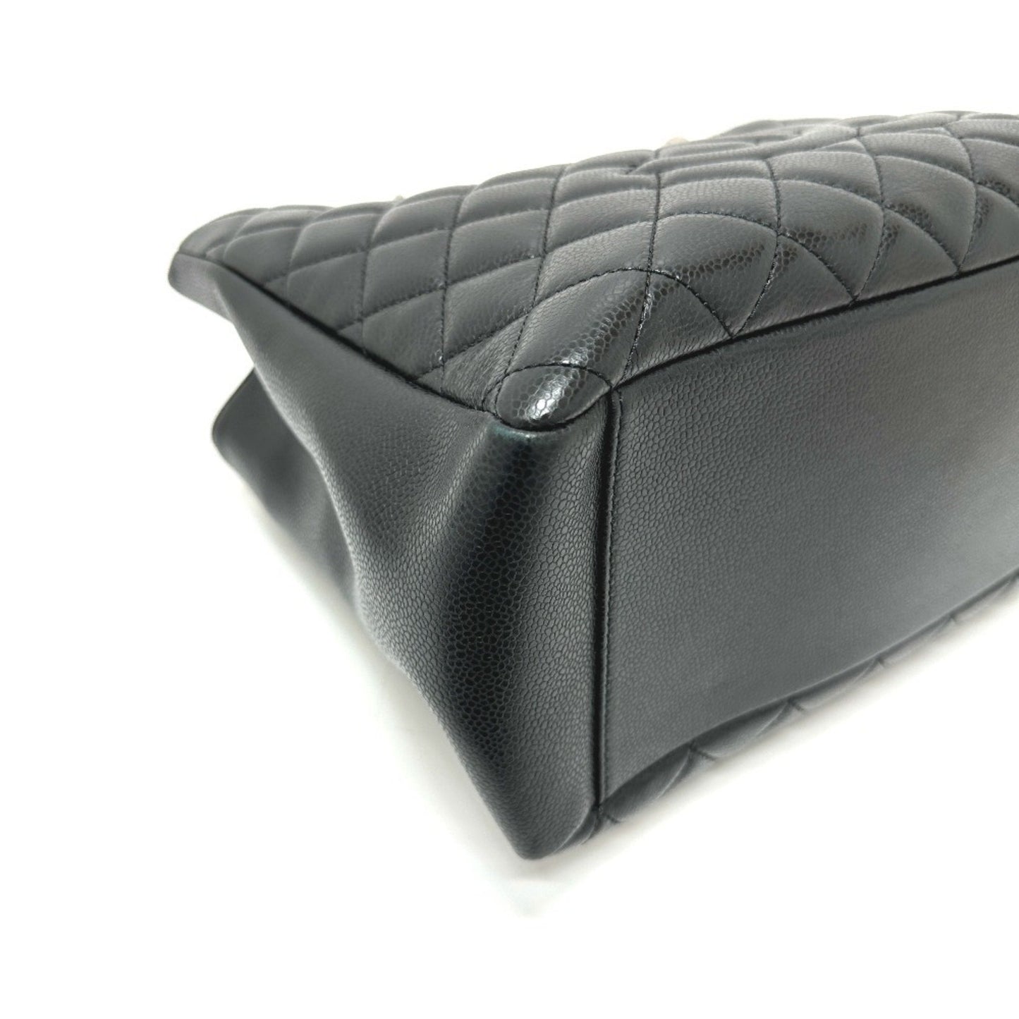 Chanel A50995 Cc Coco Mark Matelasse Gst Bag Chain Handbag Shoulder Tote Caviar Skin