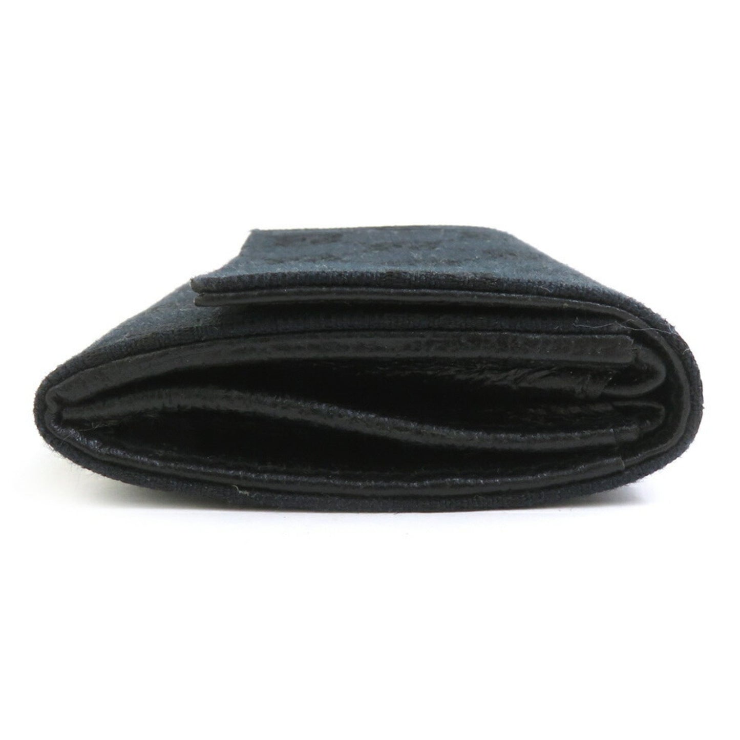 Gucci Wallet/Coin Case Gg Canvas Black