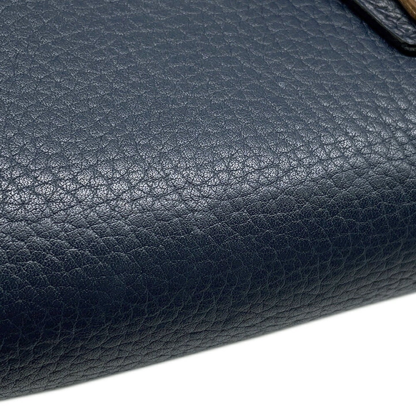 Hermes Shoulder Bag Golf Tee Motif Navy Fjord O Engraved