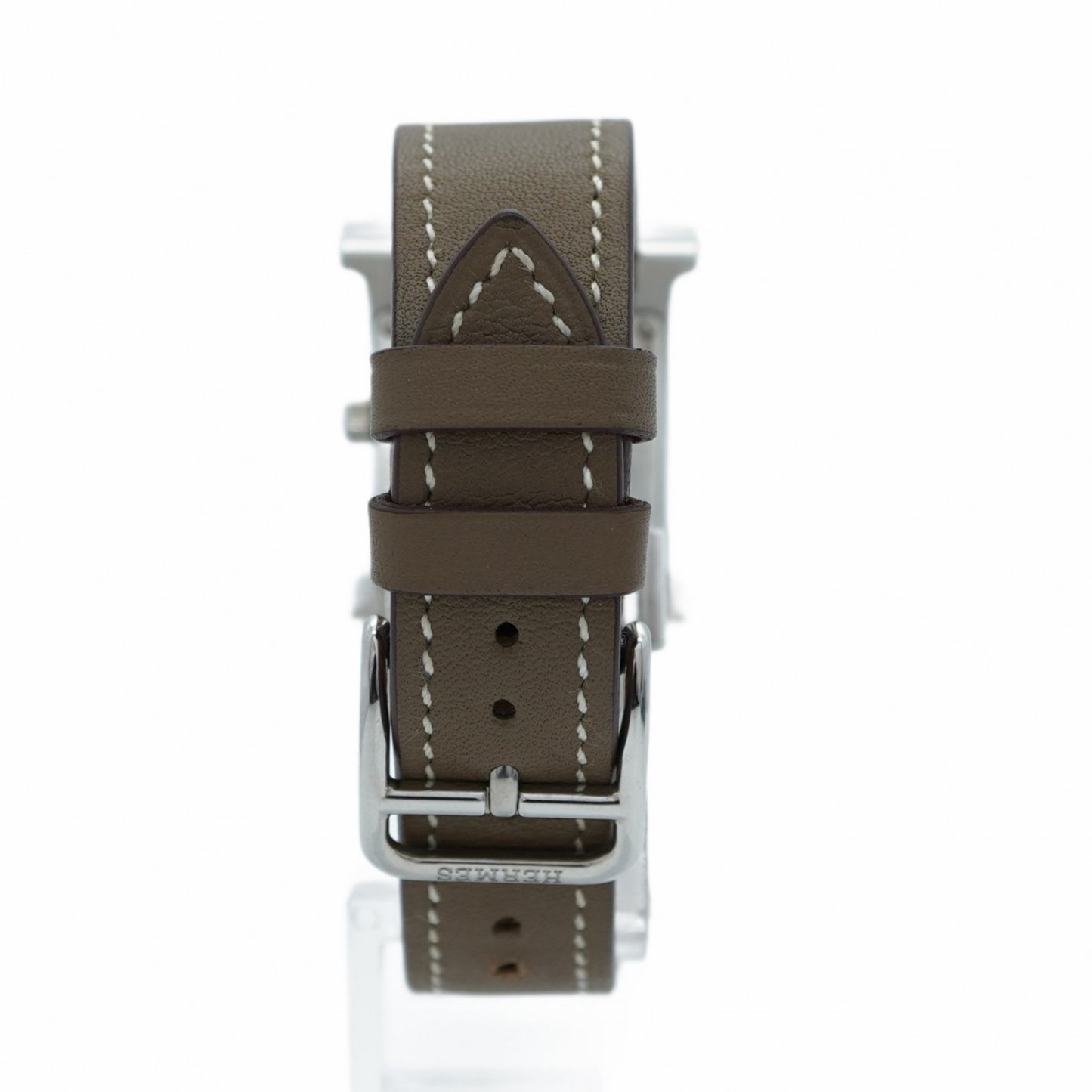 Herms H Watch Hh1.210 White Dial