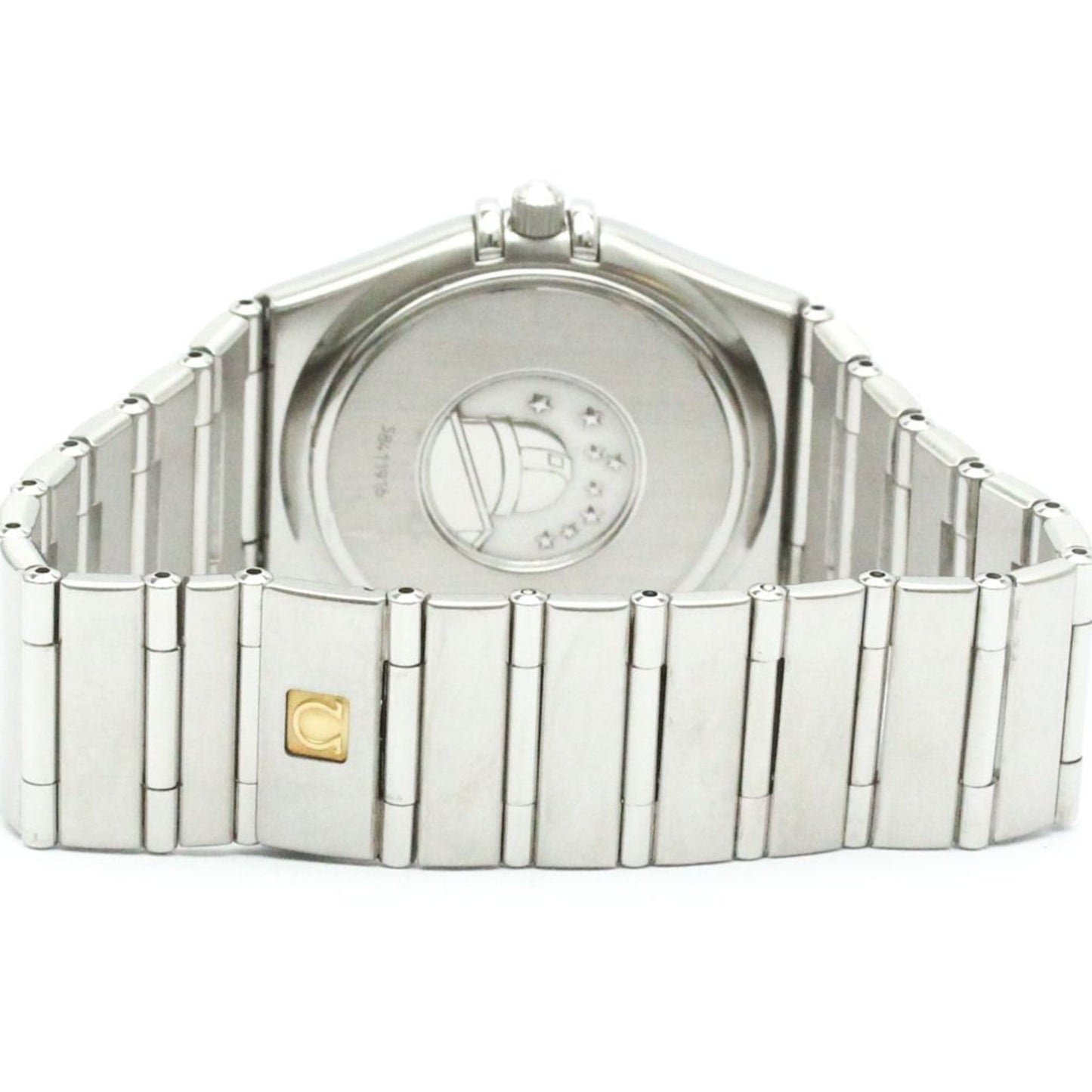 Polished Omega Constellation Stainless Steel Quartz