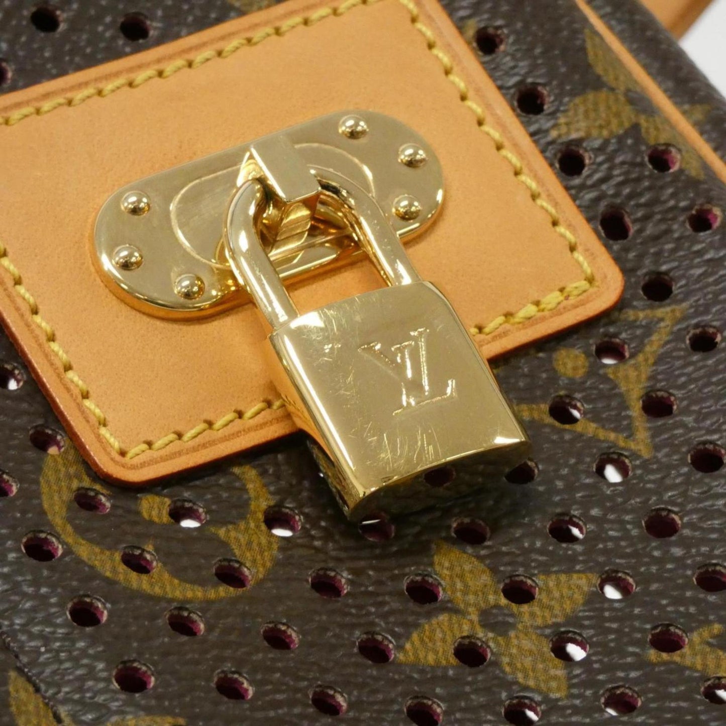 Louis Vuitton Monogram Perforated Pochette Accessory M95183 Pouch