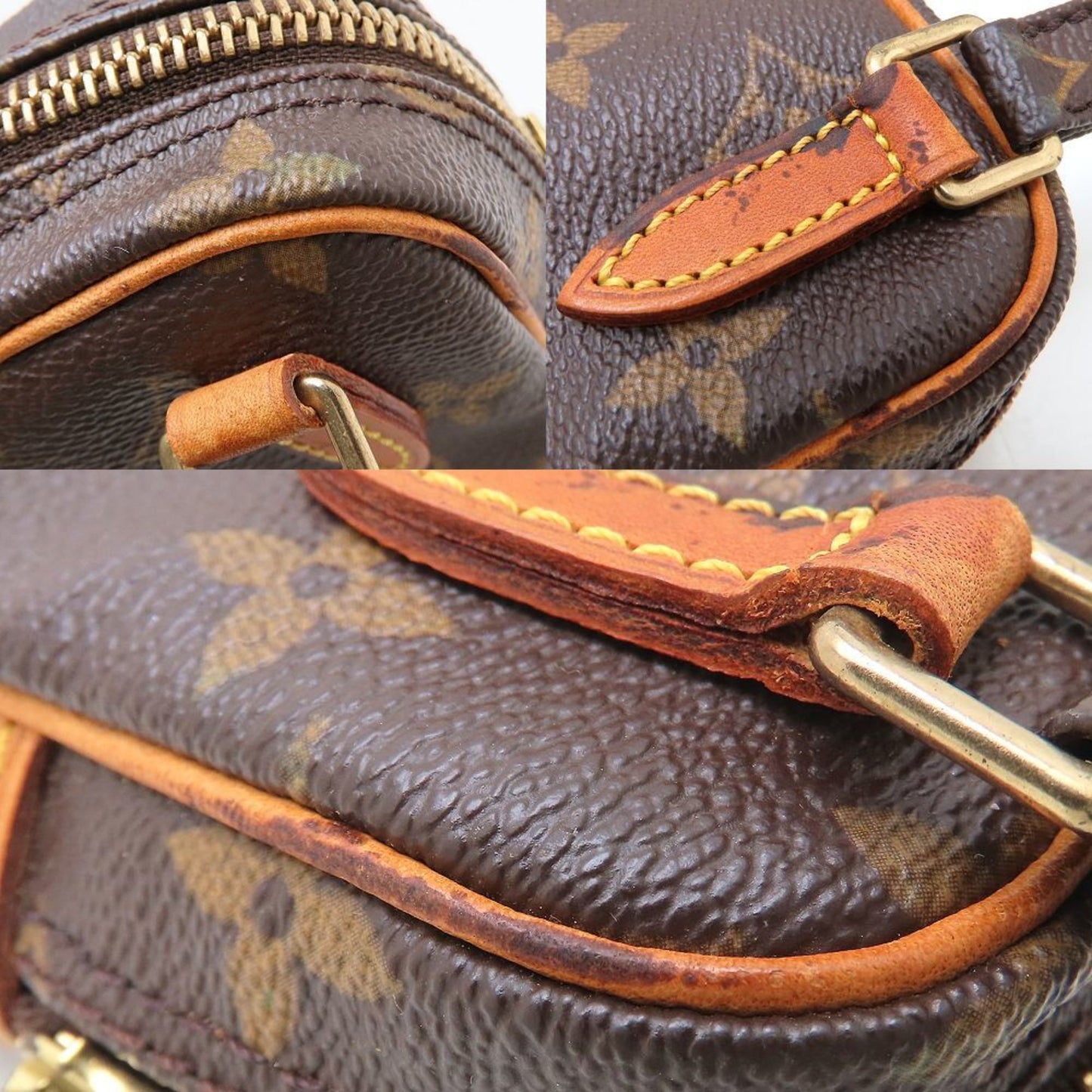 Louis Vuitton Monogram Marly Bandouliere M51828 Shoulder Bag Brown