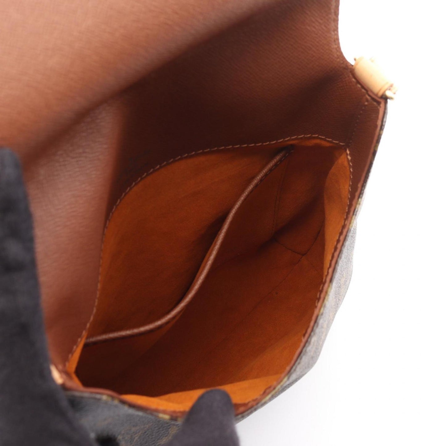 Louis Vuitton Musette Salsa Long Strap Shoulder Bag Coated Canvas Leather Monogram