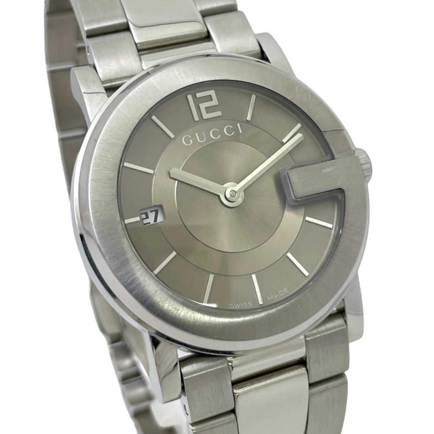 Gucci G-Round 101J Stainless Steel Watch