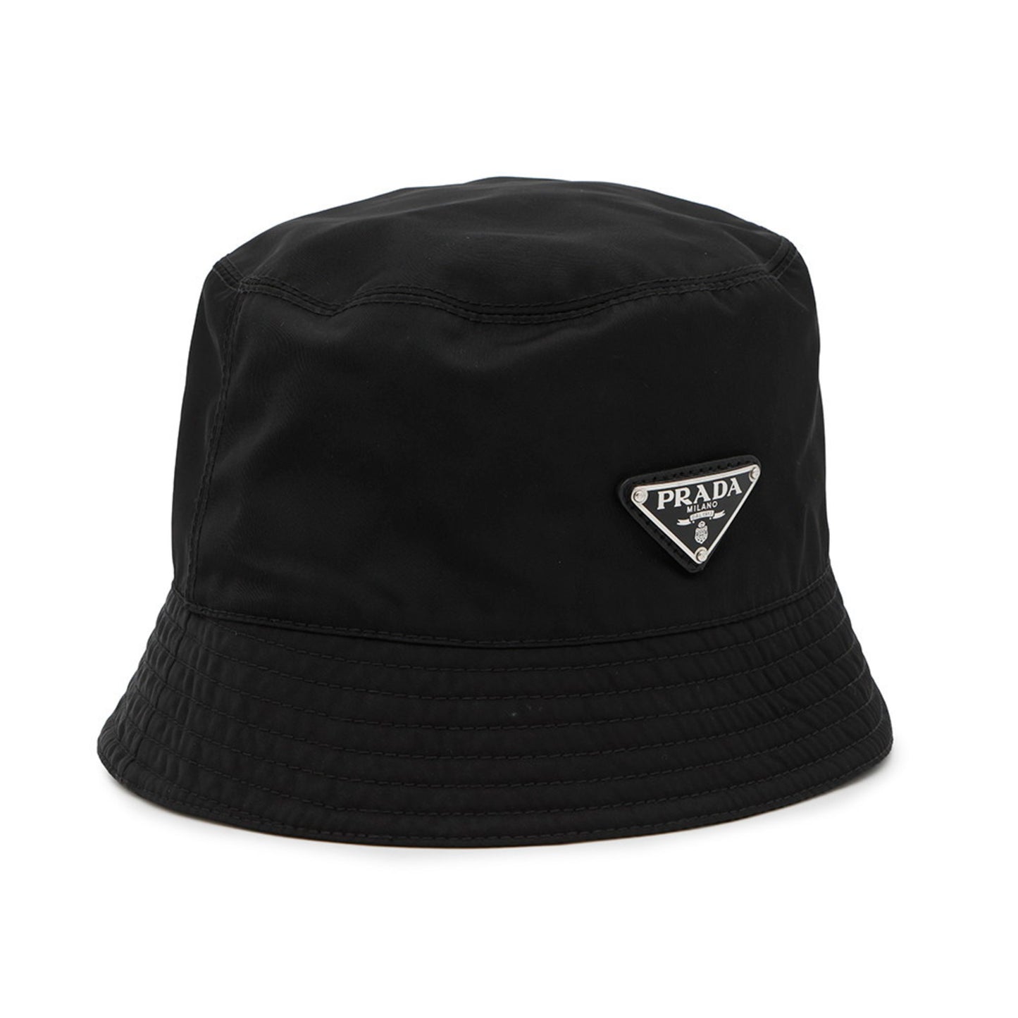 Prada Re-Nylon Triangle Bucket Hat