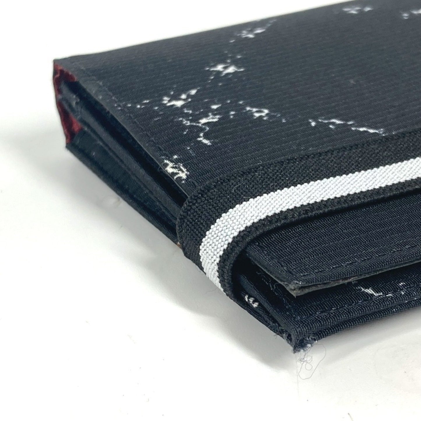 Chanel A14344 Former Travel Line Long Wallet Bi-Fold Nylon