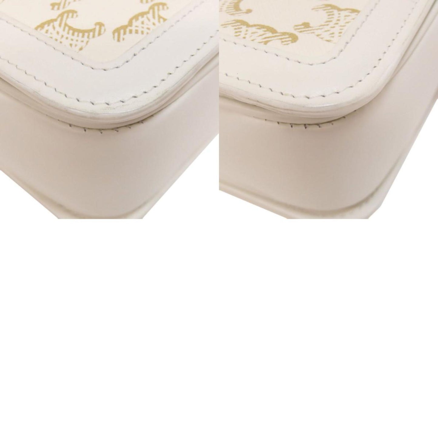 Celine Teen Triomphe Shoulder Bag In Calf Leather