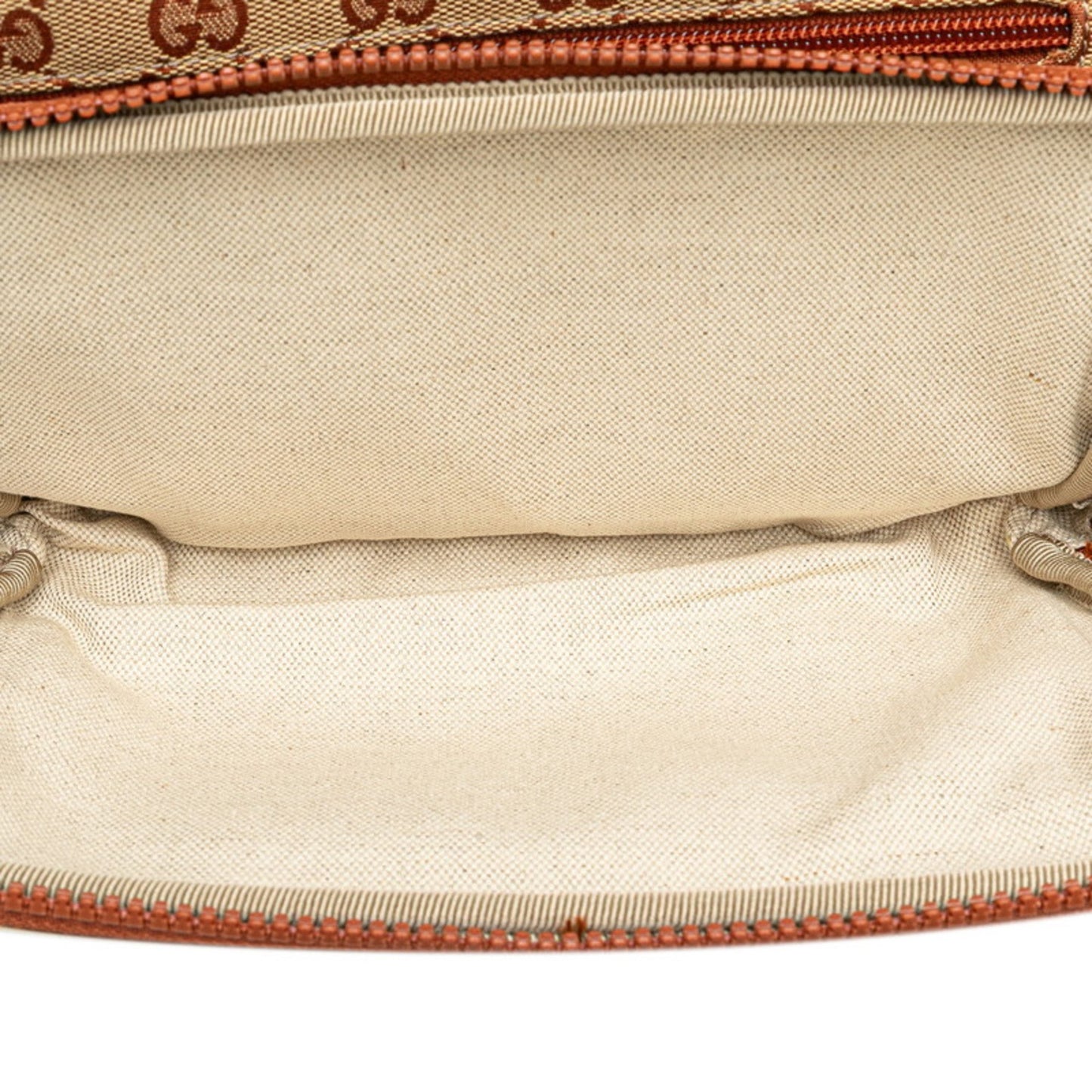Gucci Gg Canvas La Angels Waist Bag Backpack 536842 Brown Leather