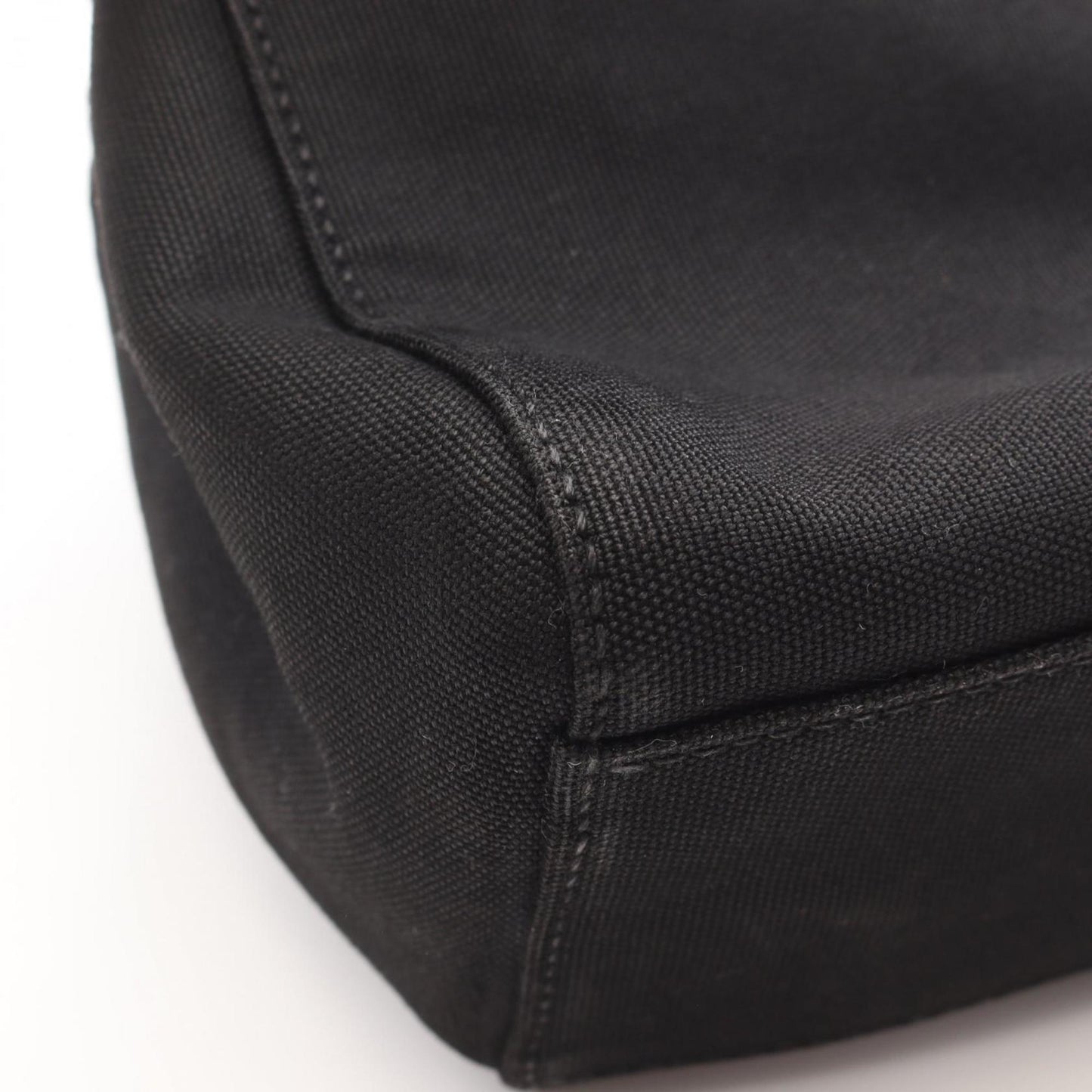 Miu Miu Miu Canapa Tote Bag Canvas Leather