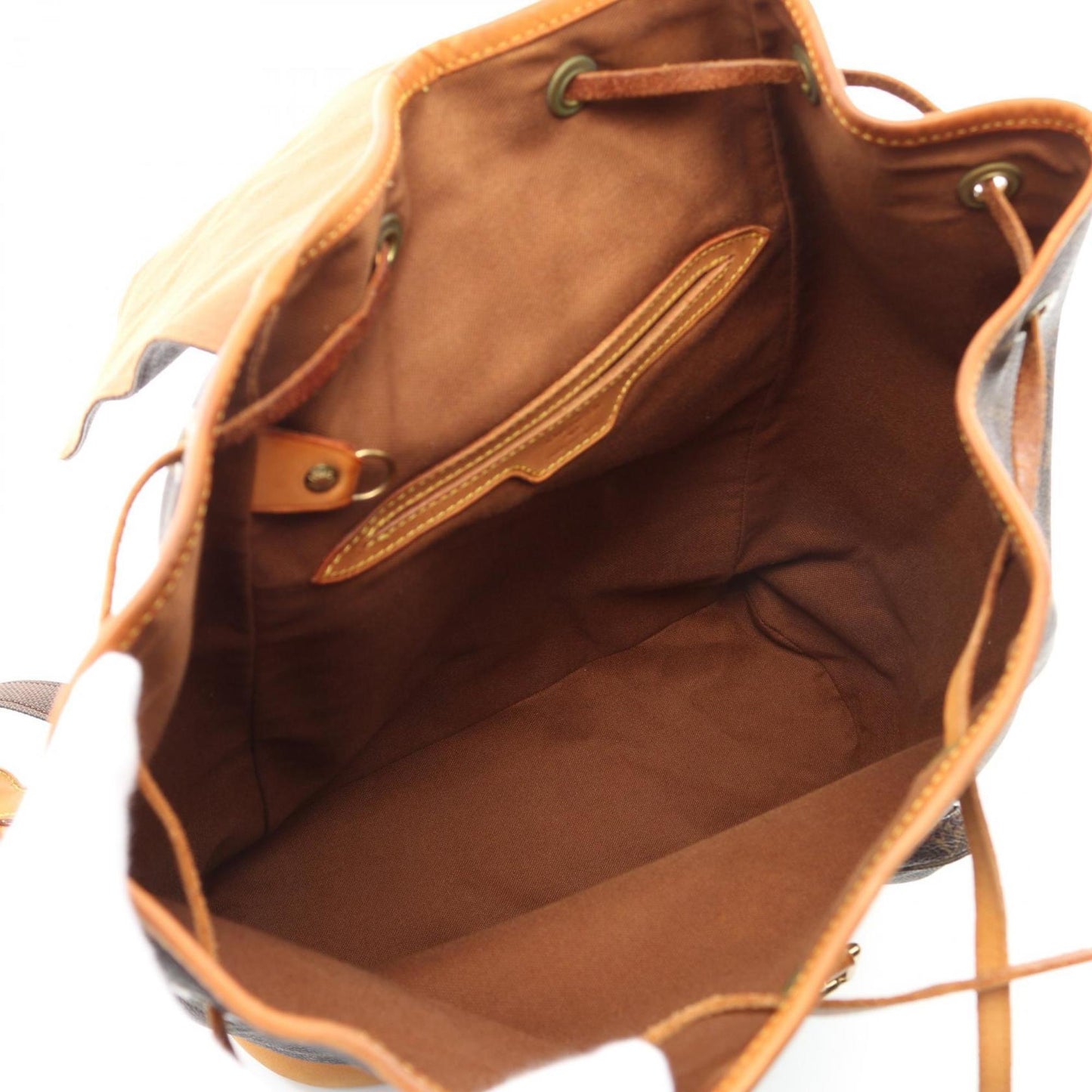 Louis Vuitton Montsouris Gm Backpack Coated Canvas Leather Monogram