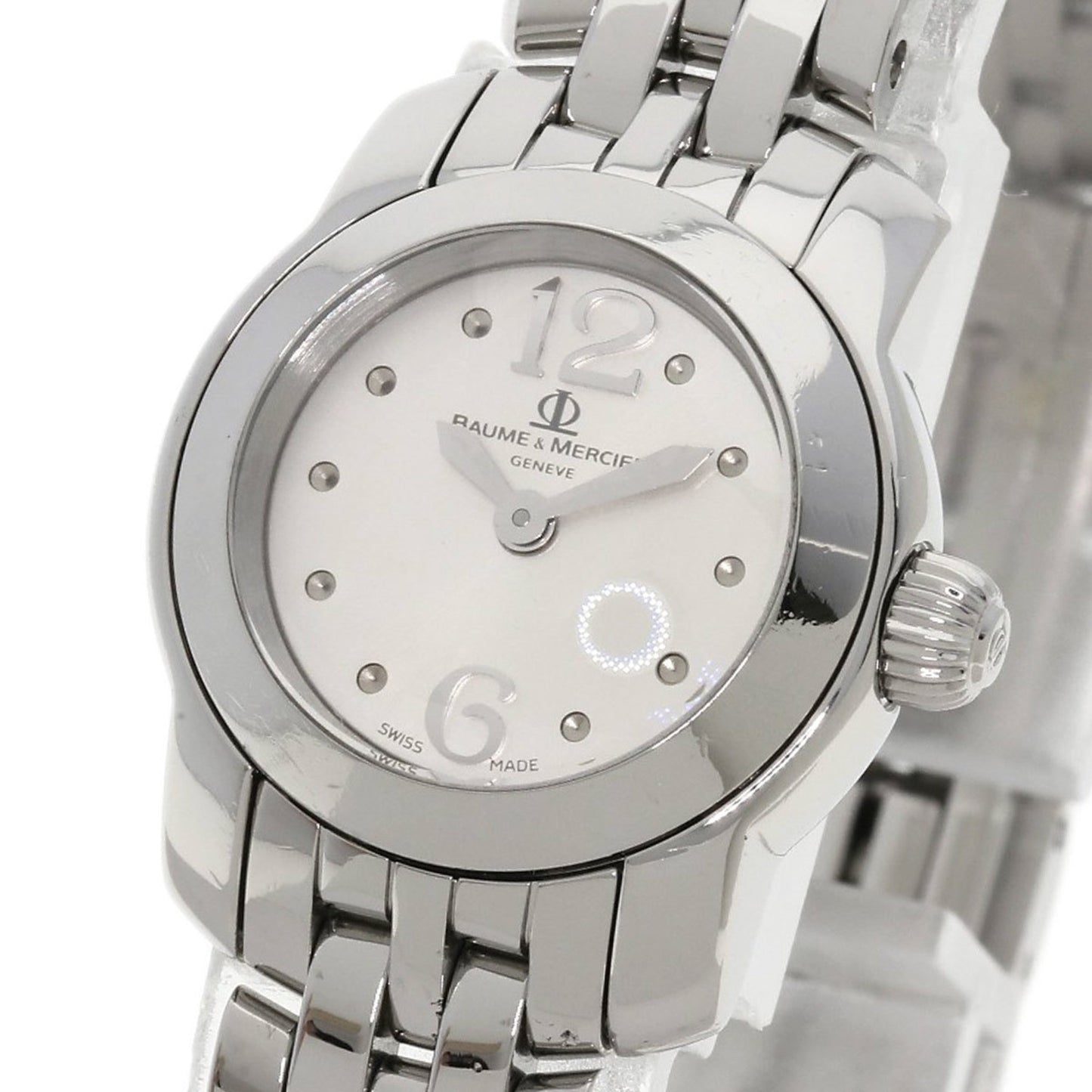 Baume & Mercier Capeland Watch Stainless Steel Ss