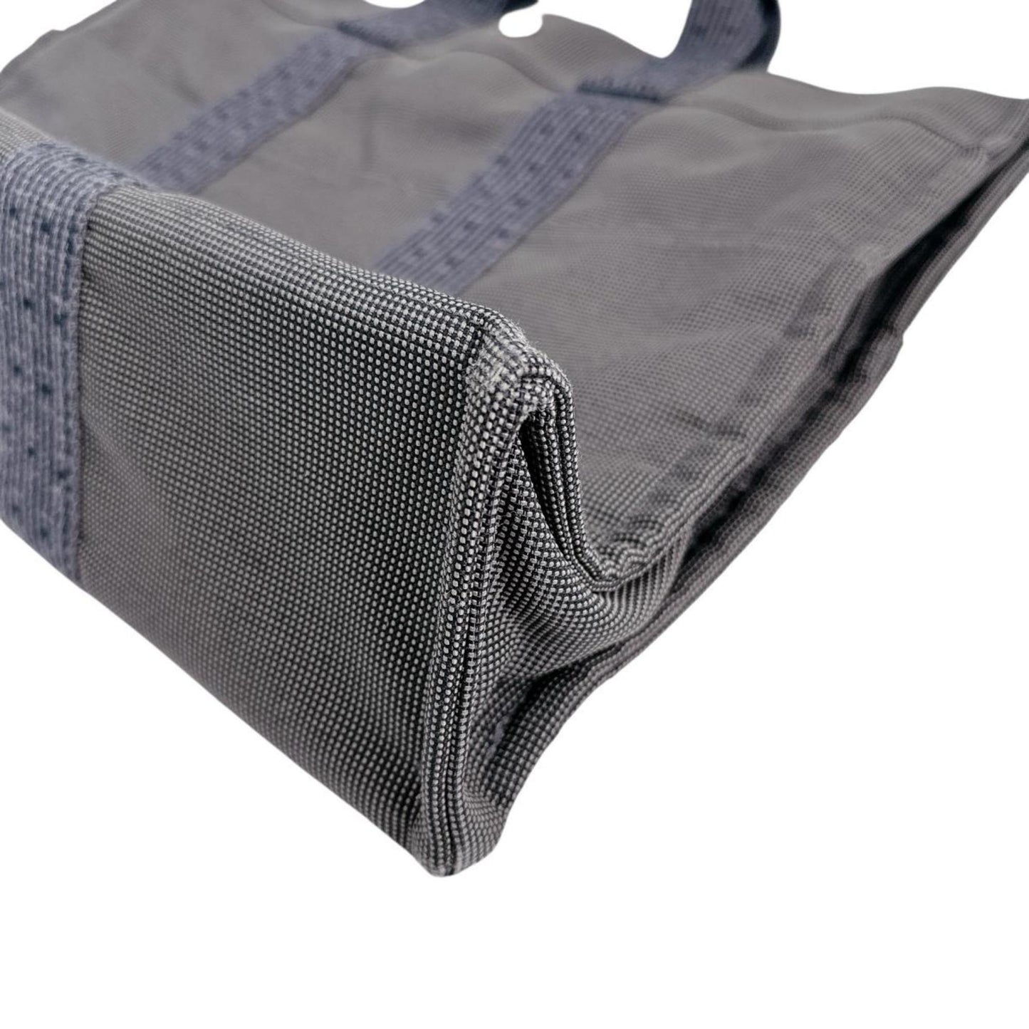 Hermes Hermes Tote Bag Handbag Business Air Line Mm Canvas Grey