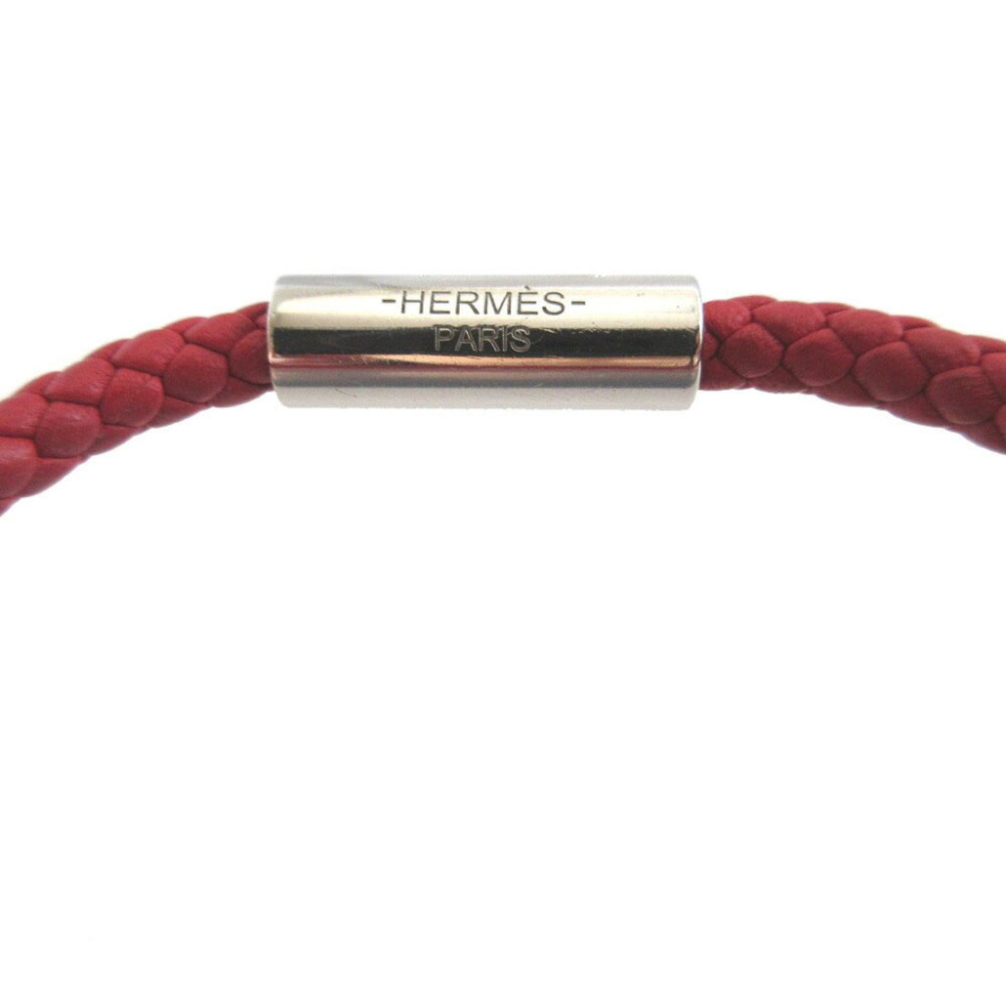 Hermes Goliath Leather Red Bracelet 0831Hermes
