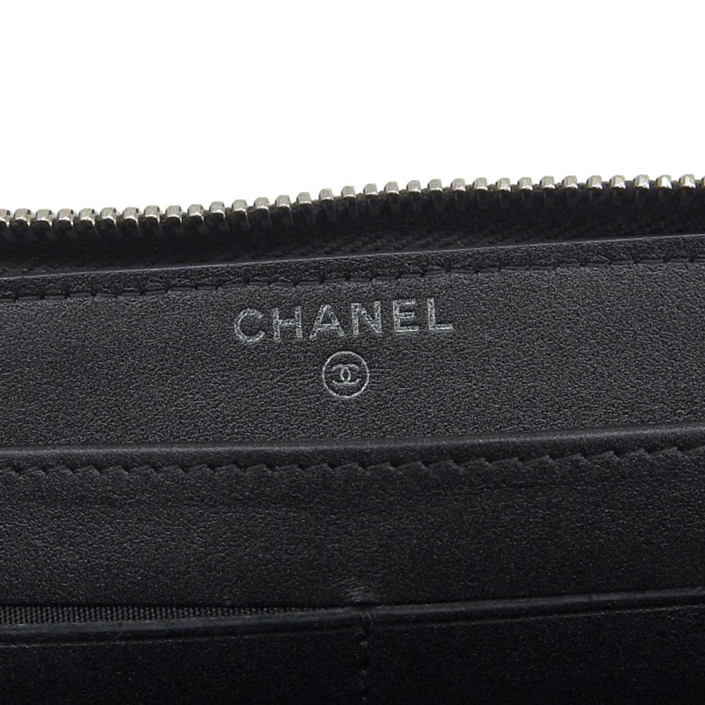 Chanel Camellia Coco Mark Round Long Wallet A82281