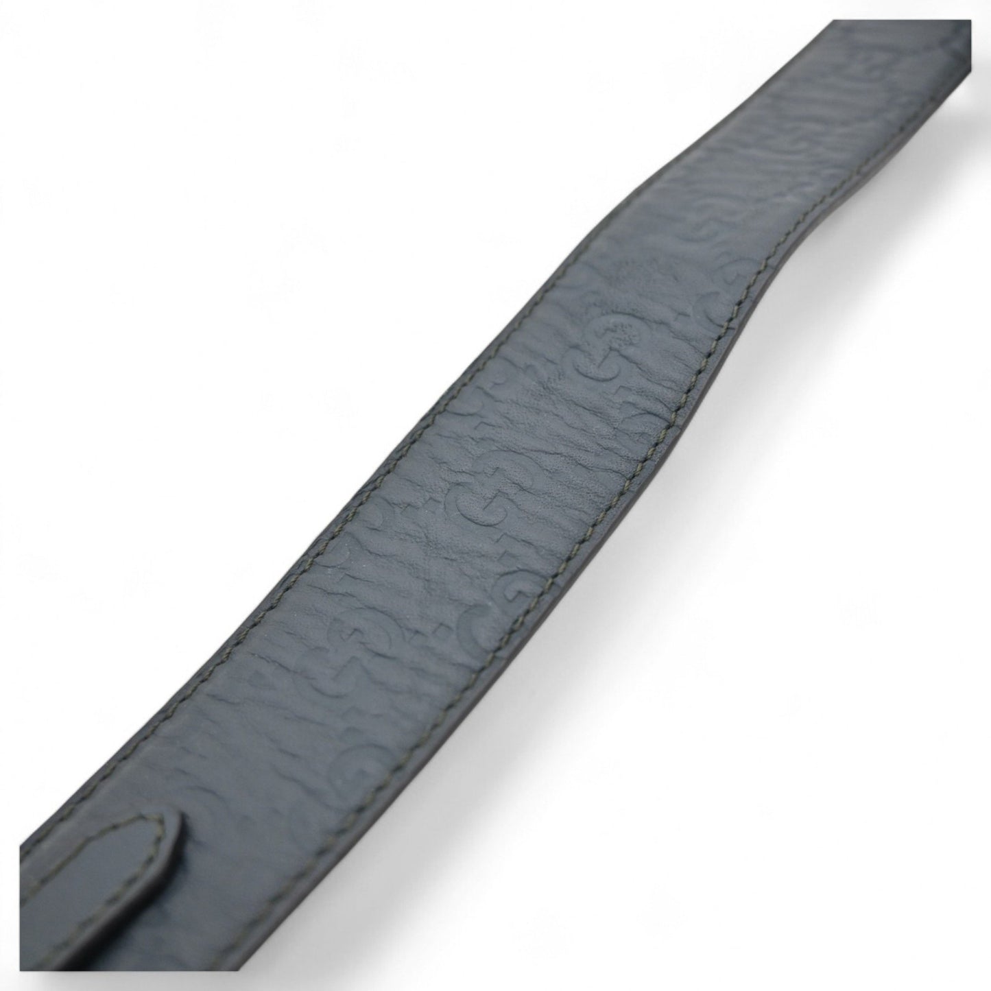 Gucci Shima Horsebit Belt In Green