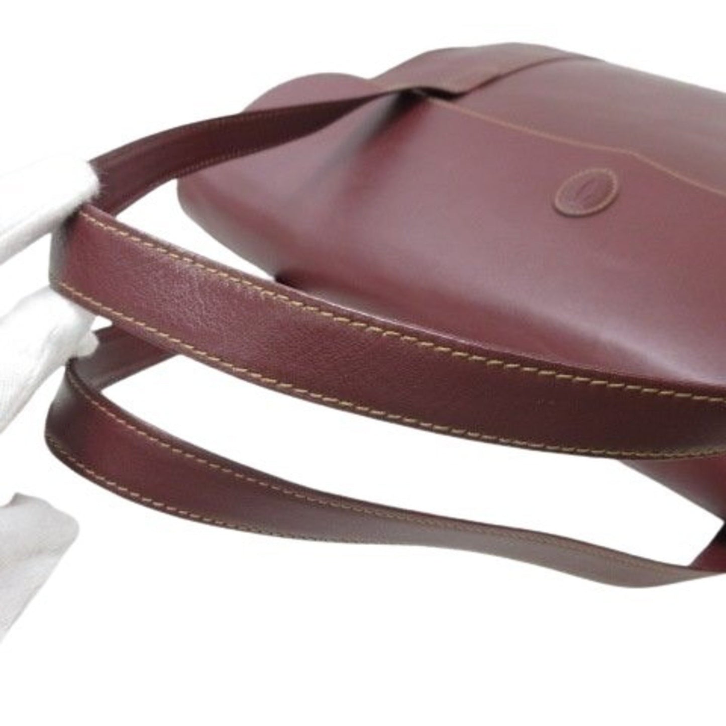 Cartier Must Line Shoulder Bag - Bordeaux Leather