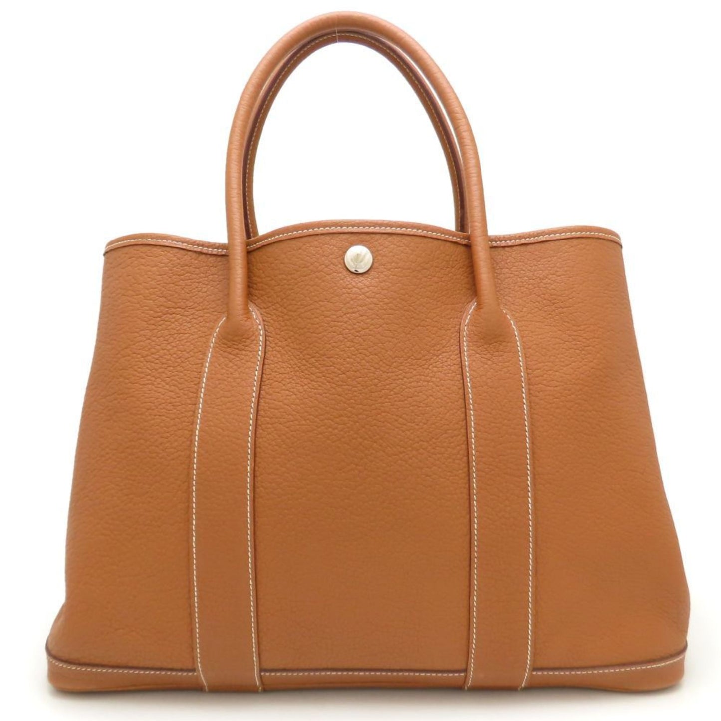 Hermes Garden 36 Pm Handbag K Stamp 2007 Negonda Gold 352485