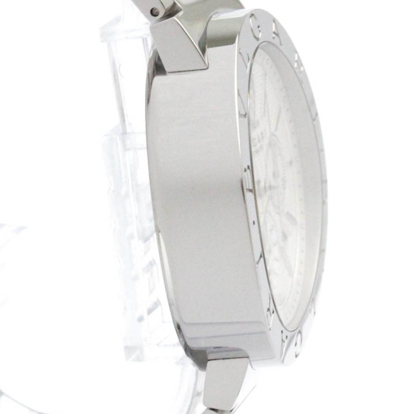 Bvlgari Bvlgari-Bvlgari Chronograph Automatic Watch Bb42Ssch Polished