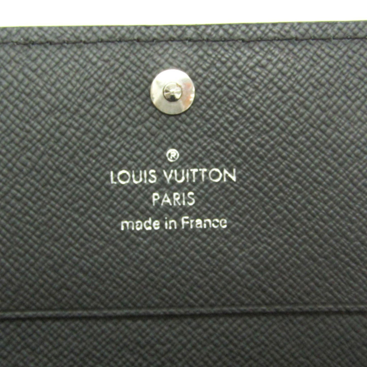 Louis Vuitton Envelope Business Card Holder N63338 Damier Graphite Business Card Case Black