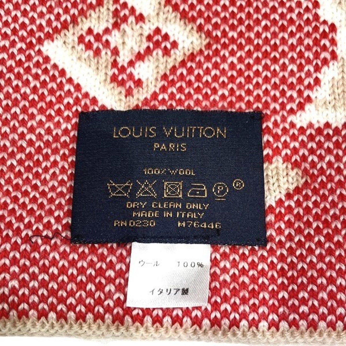 Louis Vuitton Scarf Echarpe.3D Monogram M76446 Accessories