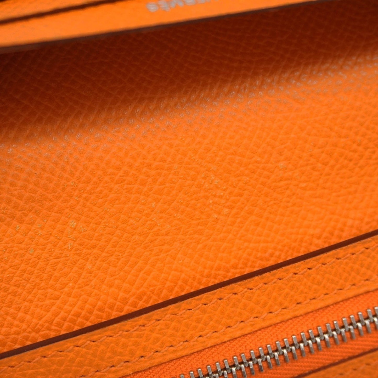 Hermes Herms Bearn Soufflet Couchvel Long Wallet