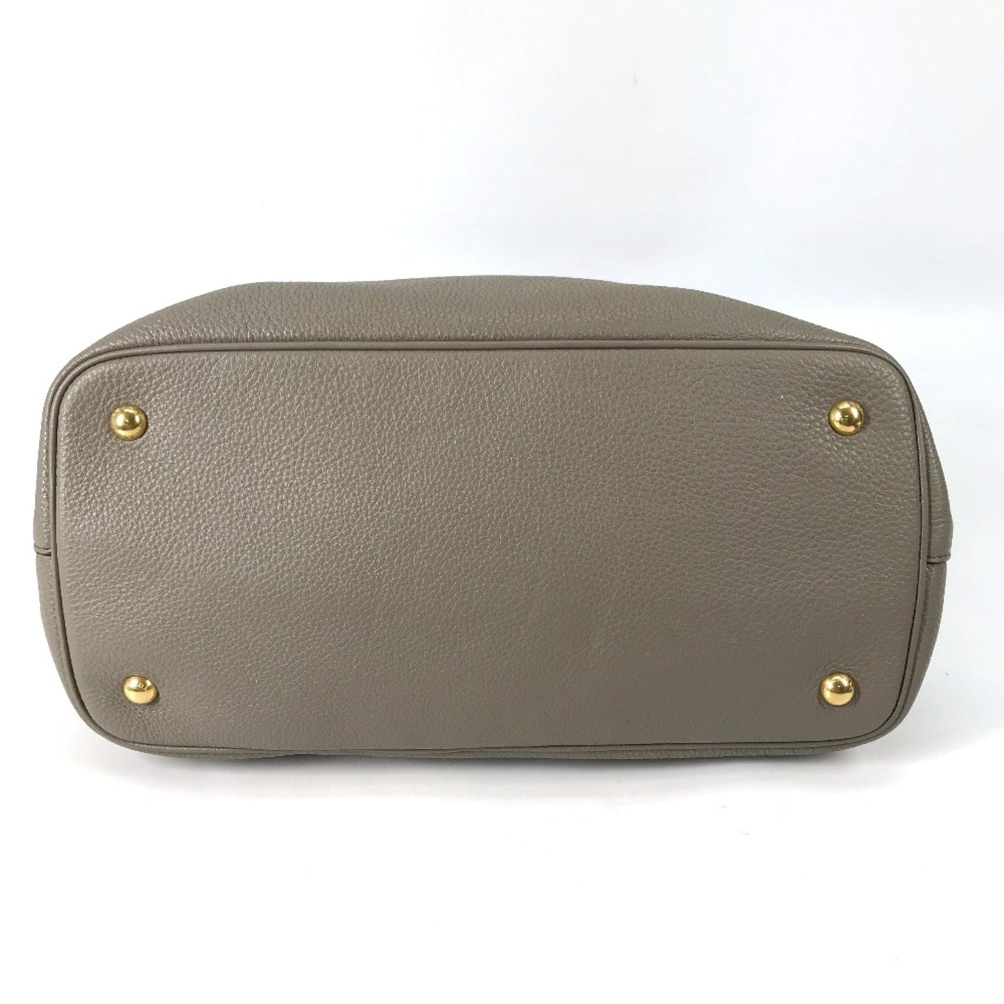 Prada 1Ba579 Logo 2Way Hand Bag Crossbody Shoulder Bag Shoulder Bag Gray