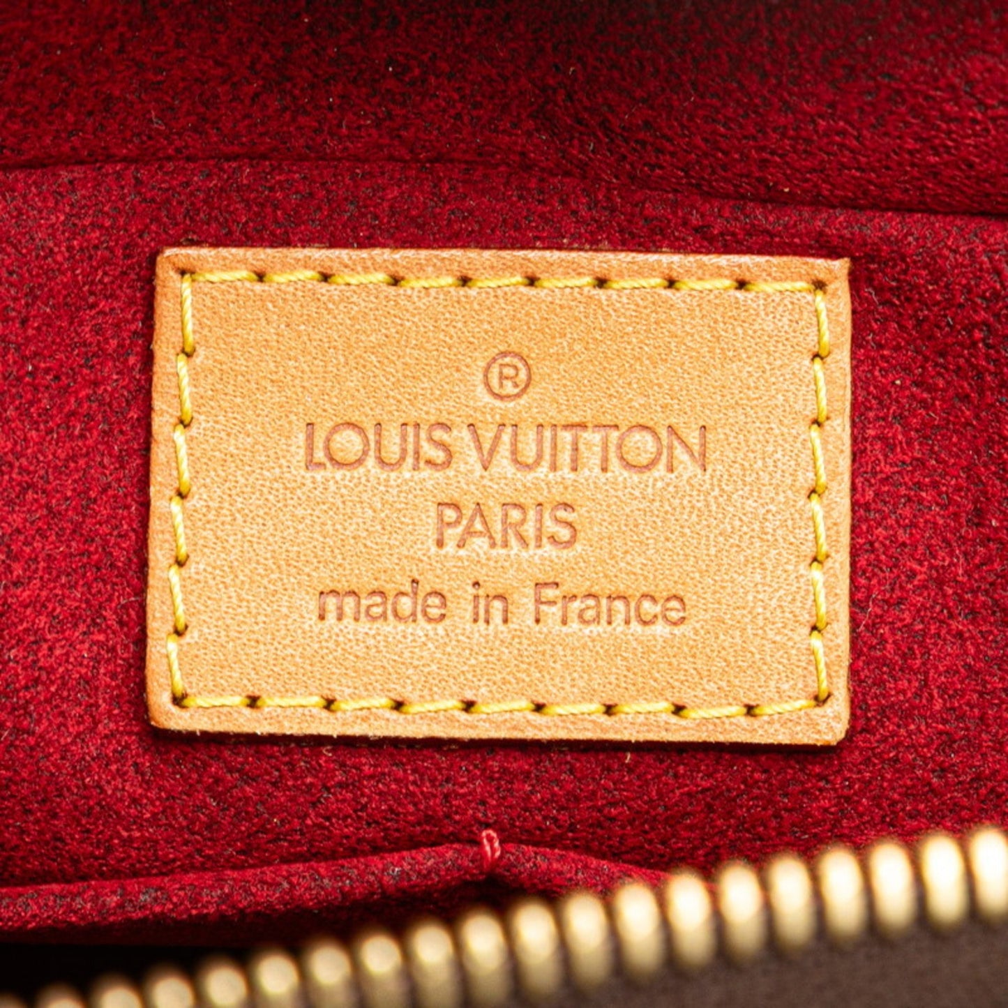 Louis Vuitton Monogram Viva Cite Mm One-Shoulder Bag M51164 Brown Pvc Leather