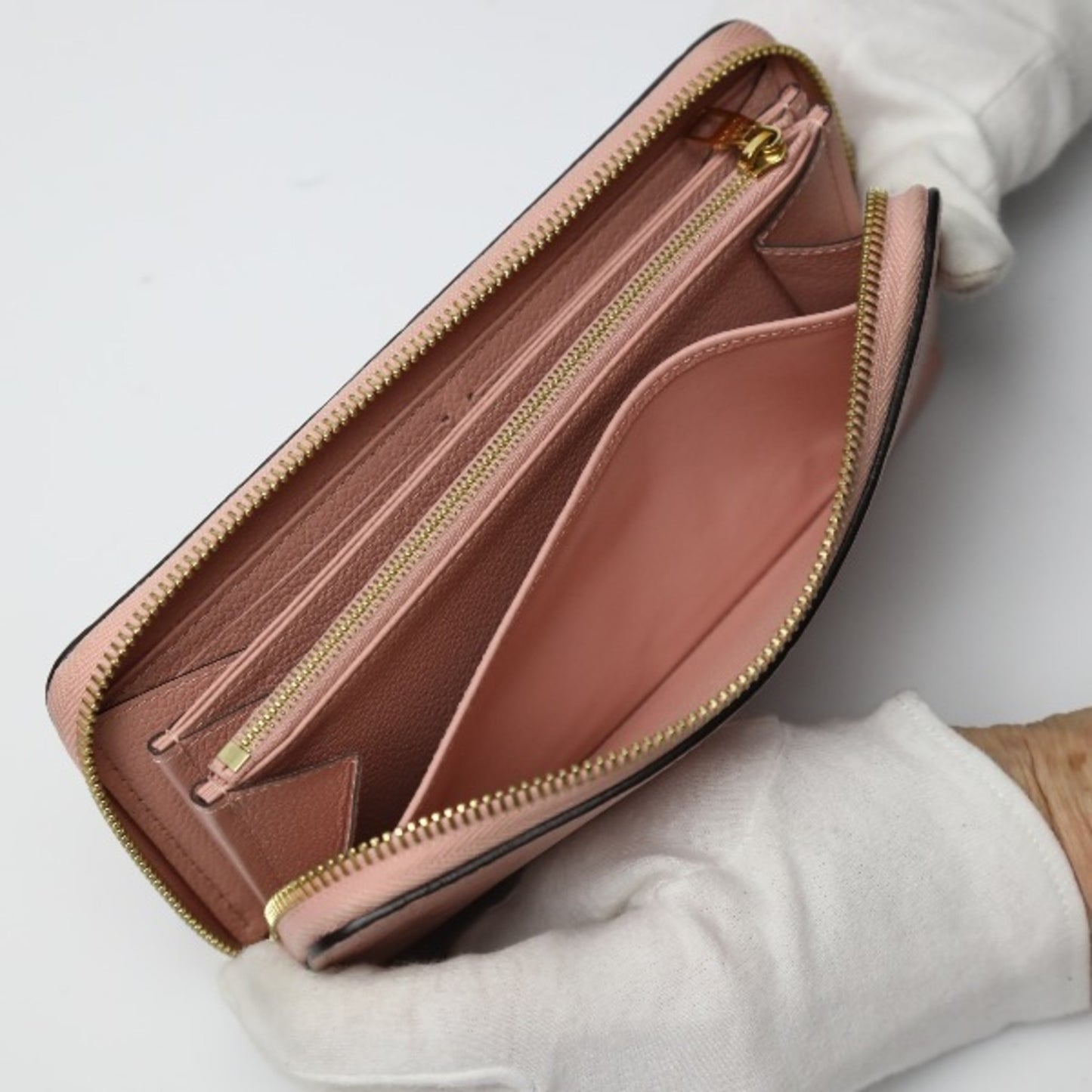 Louis Vuitton Zippy Wallet Empreinte Round Zipper M64090 Louis Vuitton Rose Poudre Long Lv