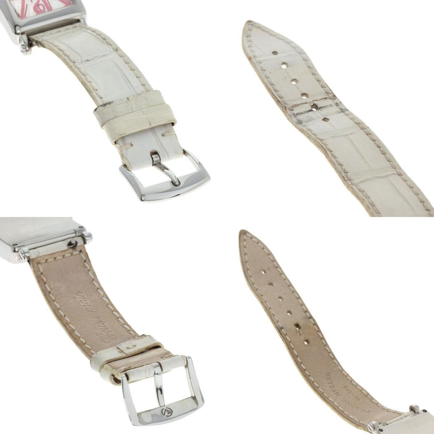 Franck Muller 902J Long Island Japan Limited Edition 500 Pieces Stainless Steel Leather