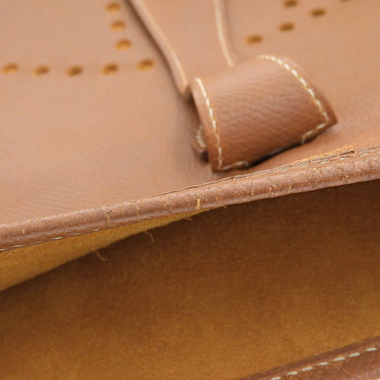 Hermes Hermes Evelyn 1 Gm ?W Engraved Punching H Shoulder Bag Cushvel Gold