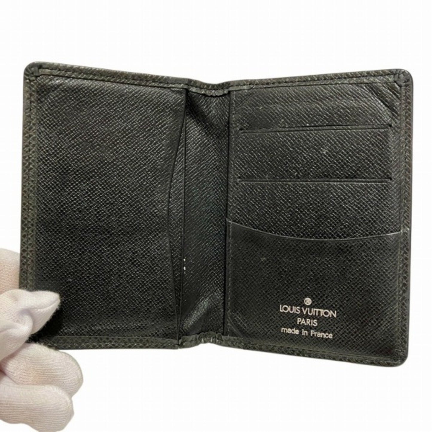 Louis Vuitton Taiga Organizer De Poche Business Card Case M32655