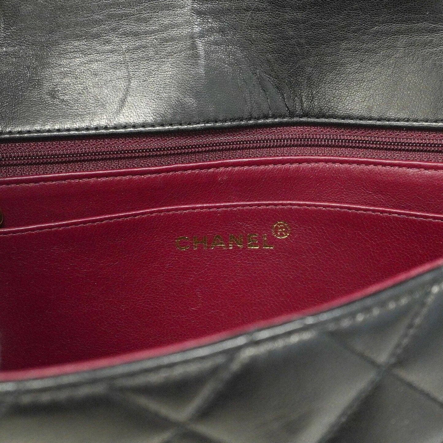 Chanel Diana Matelasse Chain Shoulder Bag In Lambskin