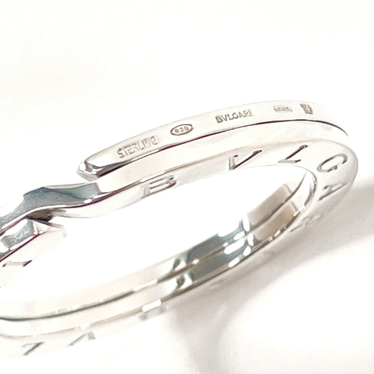Bvlgari Bvlgari Key Ring Keychain Silver 925