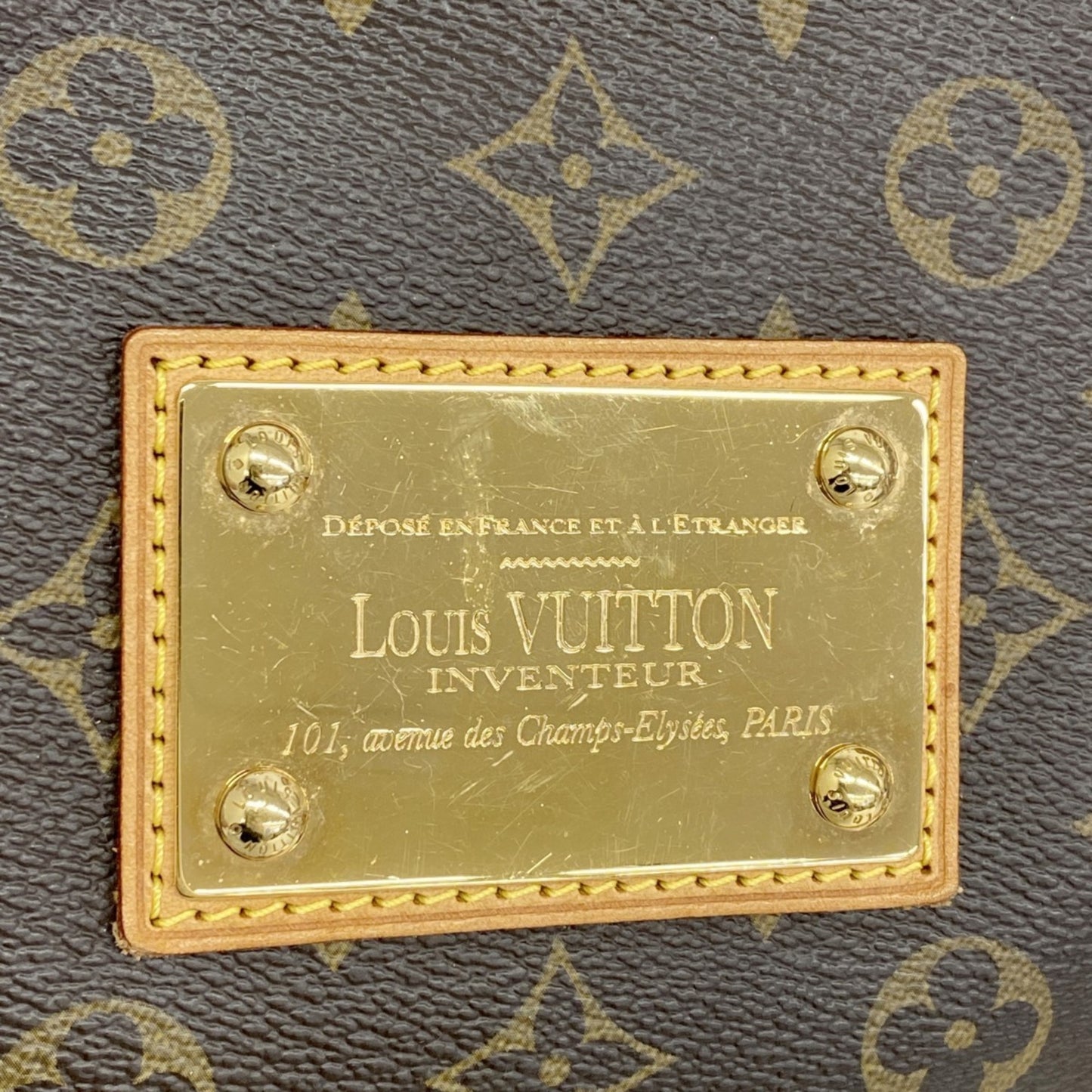 Louis Vuitton Monogram Thames Gm Shoulder Bag M56383 Brown