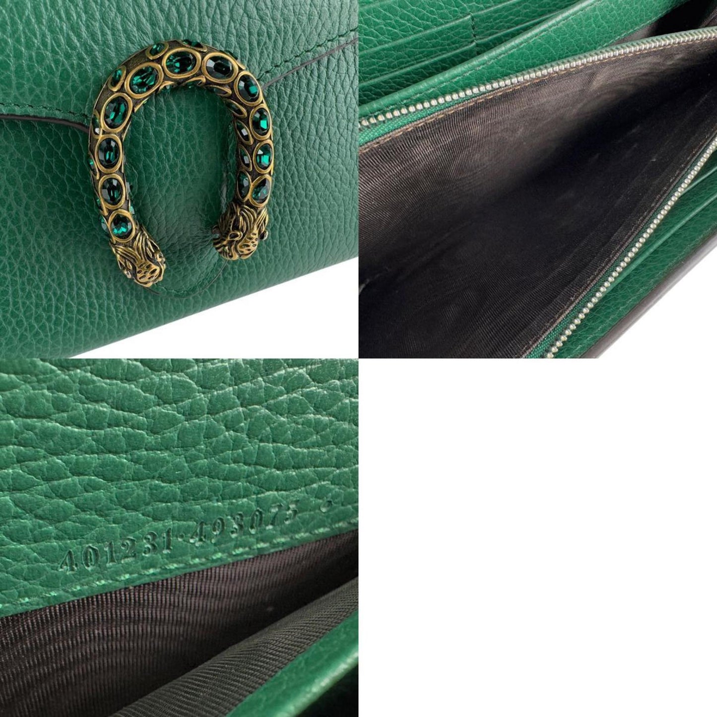 Gucci Dionysus Shoulder Bag With Chain Wallet