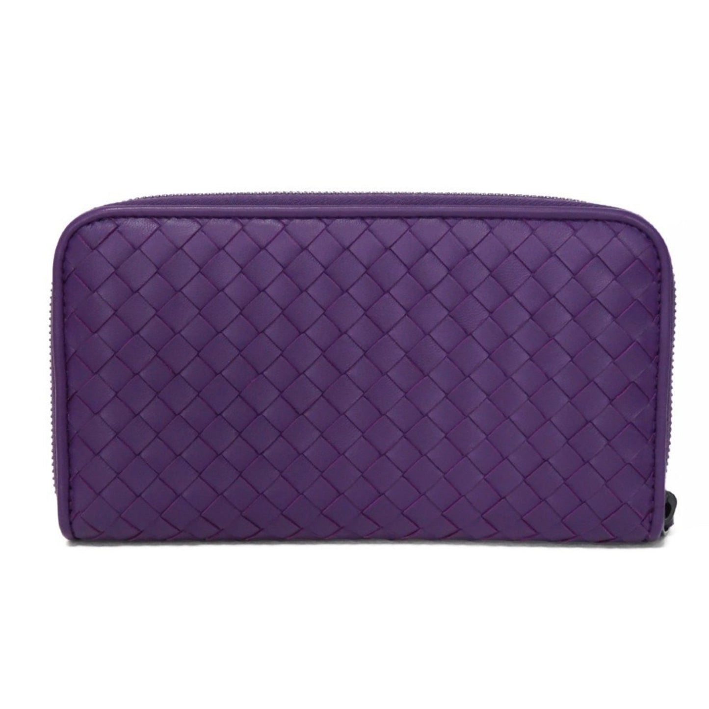 Bottega Veneta Long Wallet Zip Around Nappa Round Intrecciato Mona Lisa 518389 V001N 5213