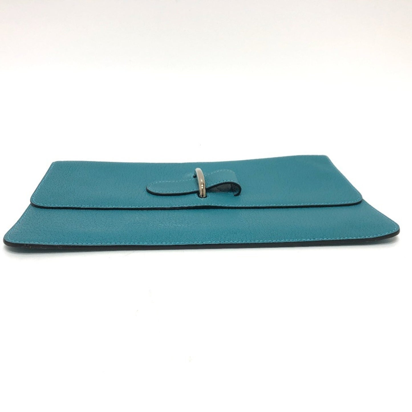 Hermes Chevre Mysore Clutch Bag With Stopper