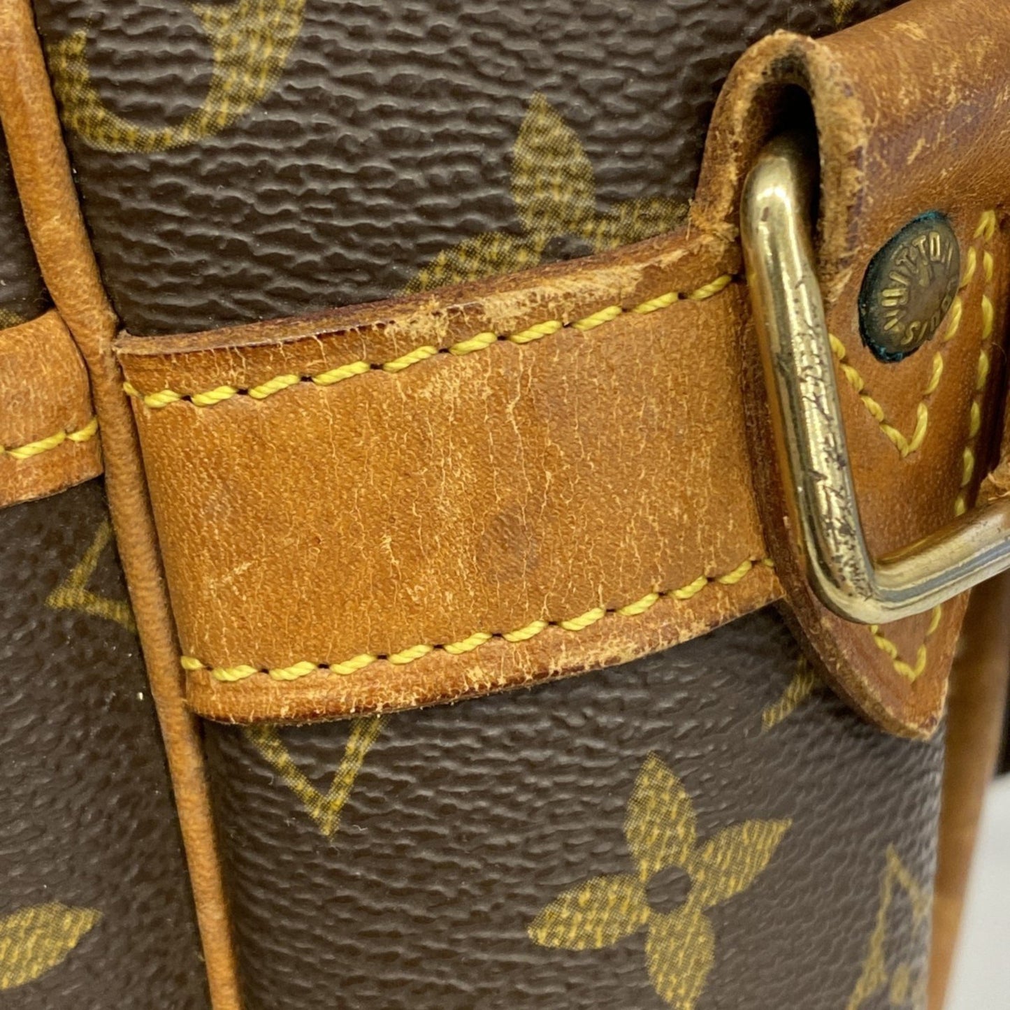 Louis Vuitton Monogram Gibessier Gm Shoulder Bag M42249 Brown
