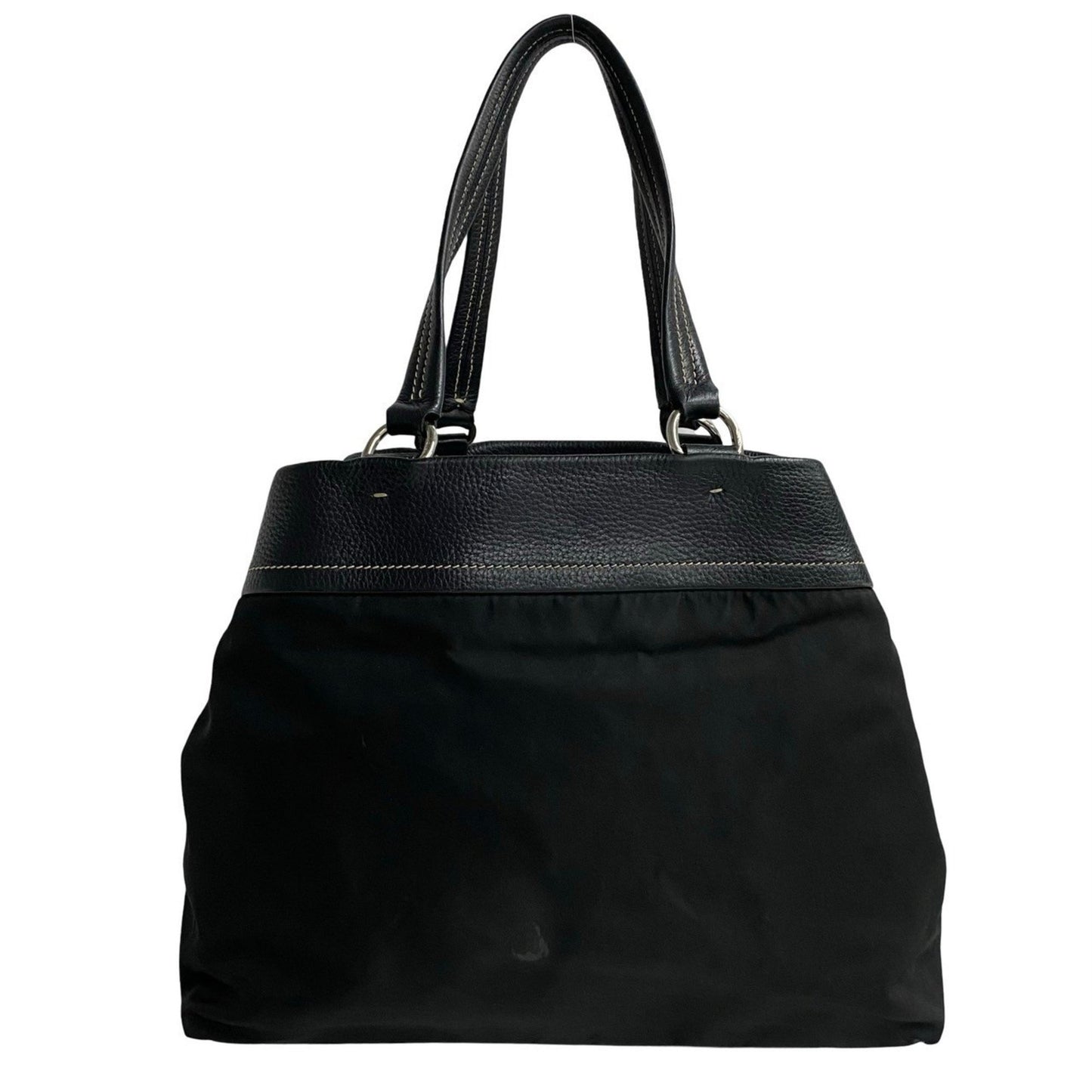 Prada Prada Logo Hardware Leather Genuine Mini Tote Bag Handbag Semi-Shoulder Brown 34699