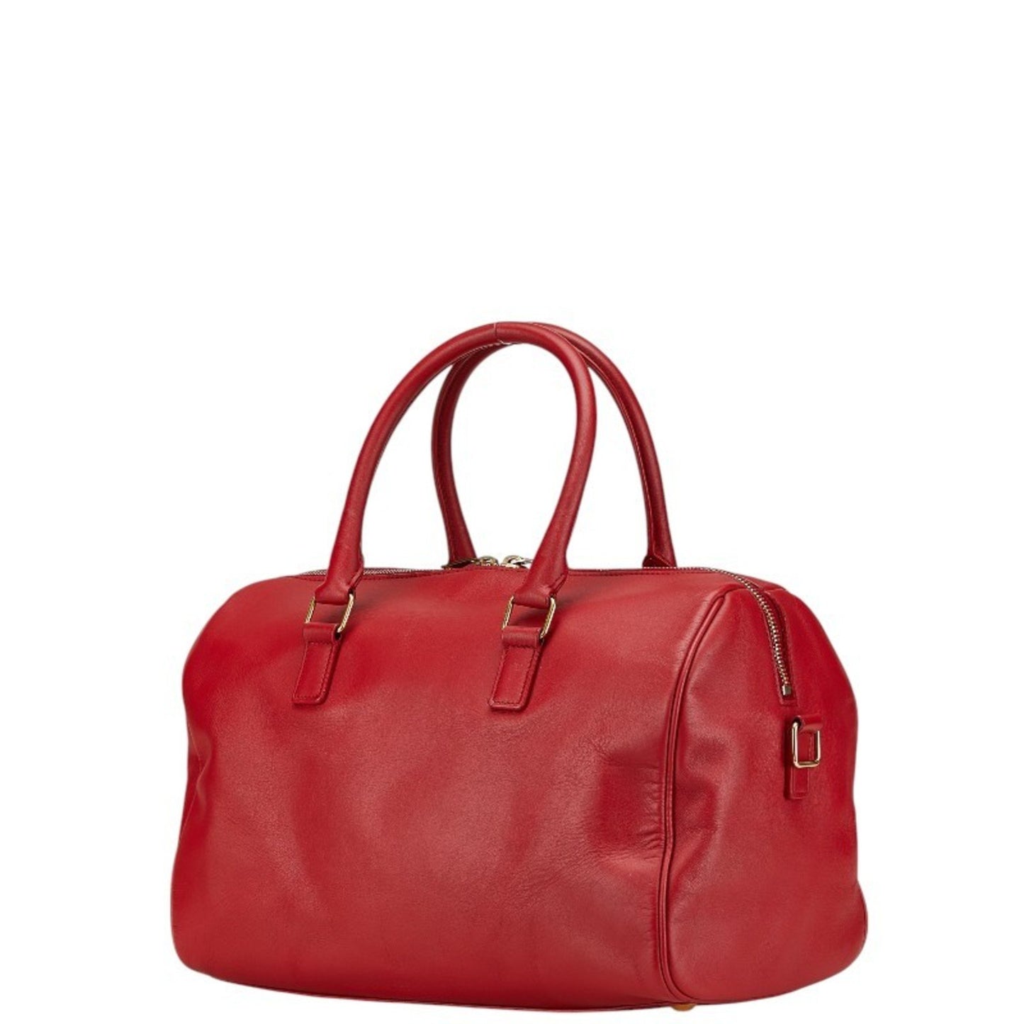 Saint Laurent Handbag Shoulder Bag Red Leather