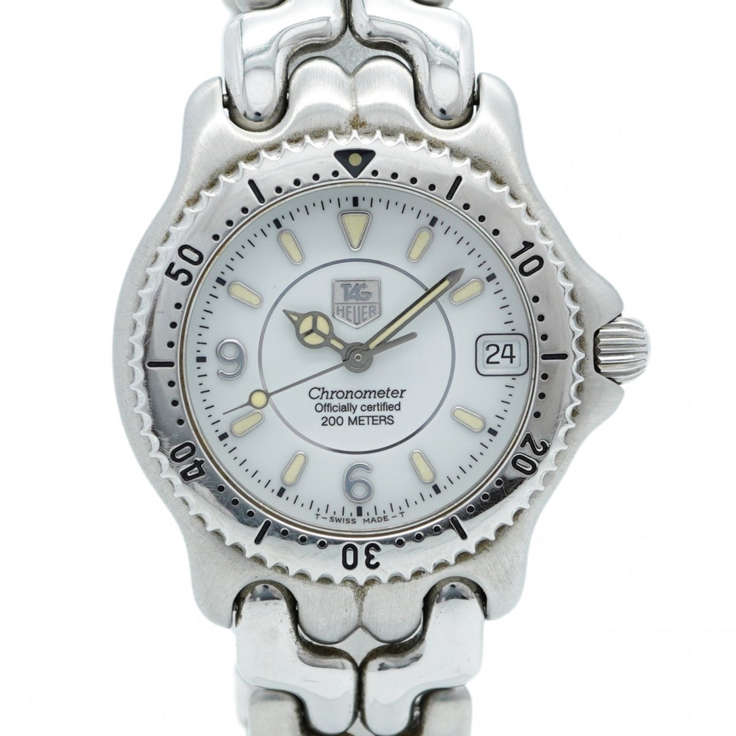 Tag Heuer Chronometer Wg5113-P0 White Dial