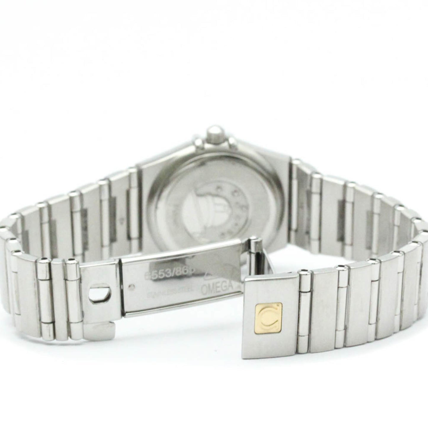Omega Constellation Diamond Mop Dial Quartz Steel
