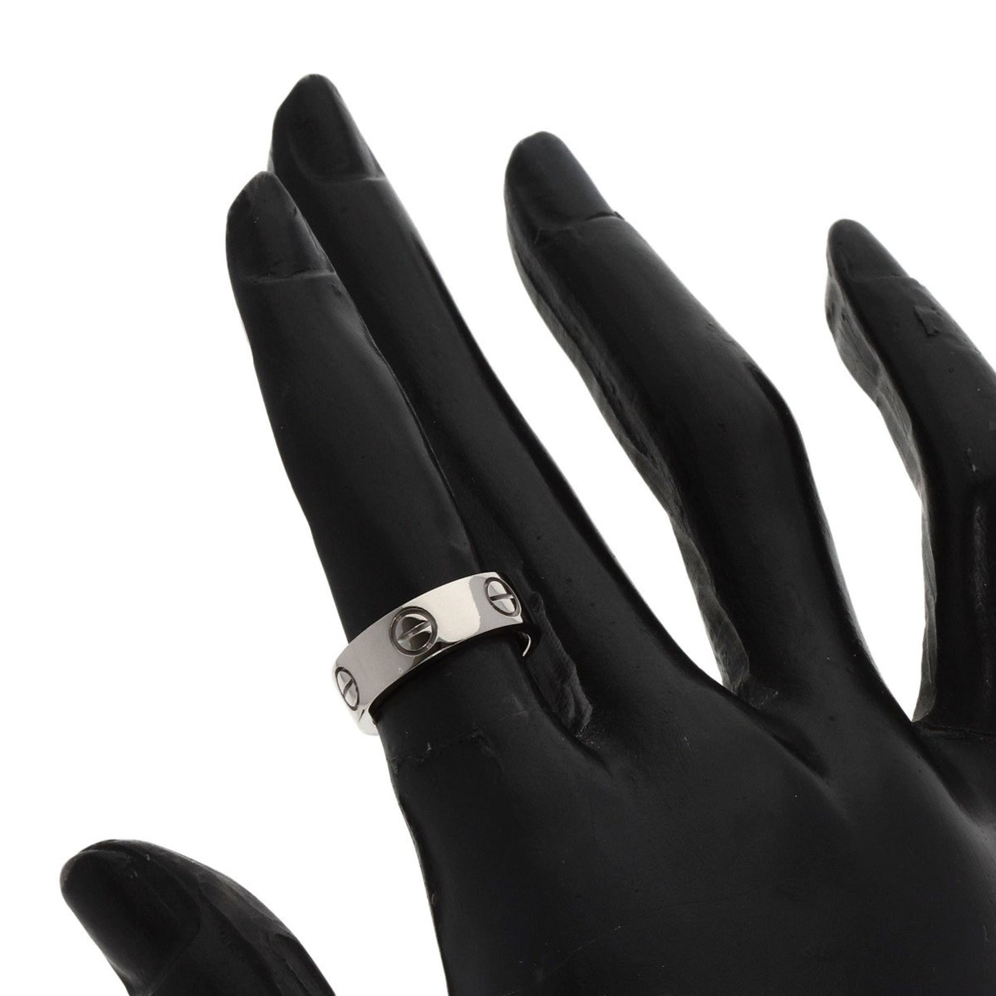 Cartier Love Ring #48 18K White Gold