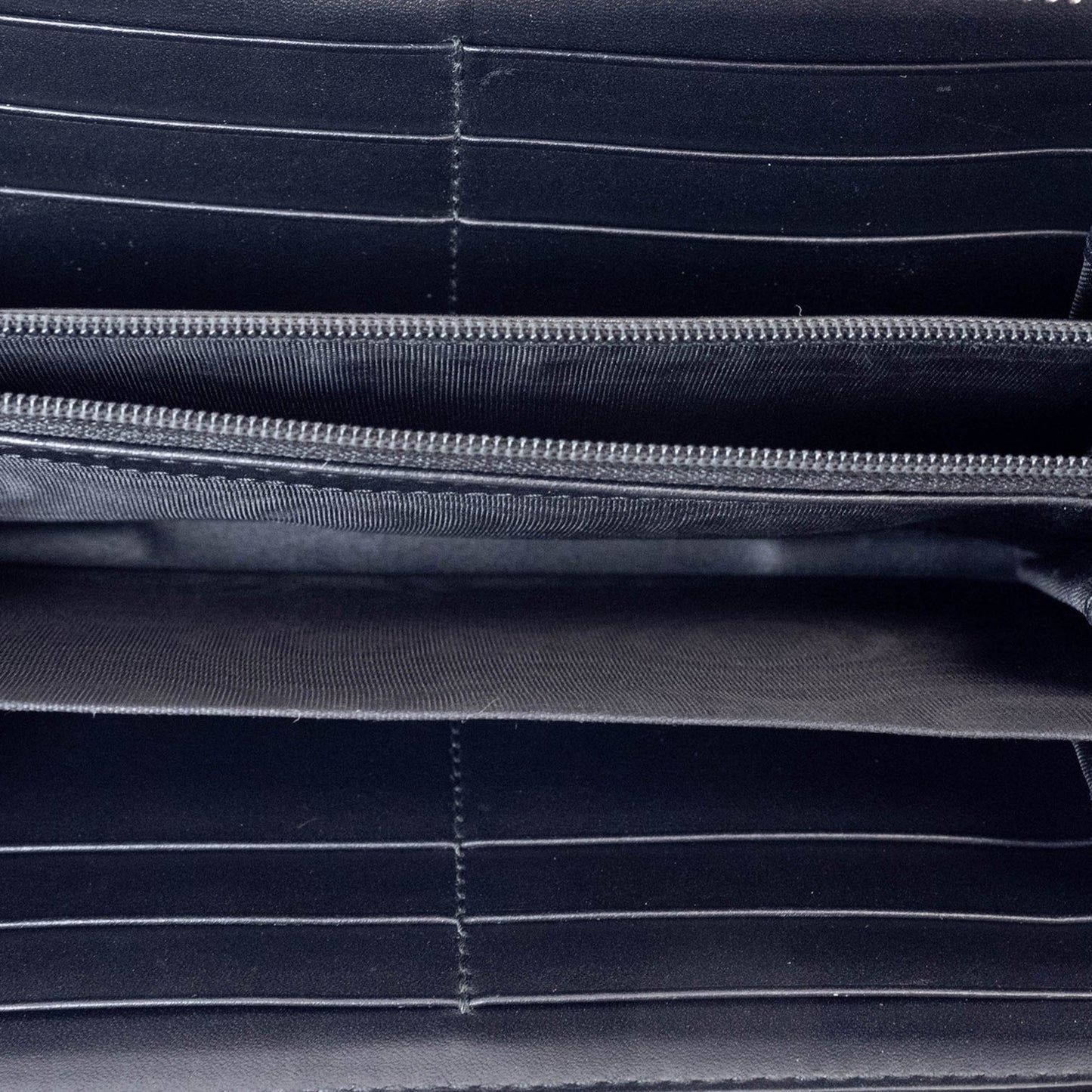 Gucci Gg Supreme Round New Web Long Wallet 4108831 Black