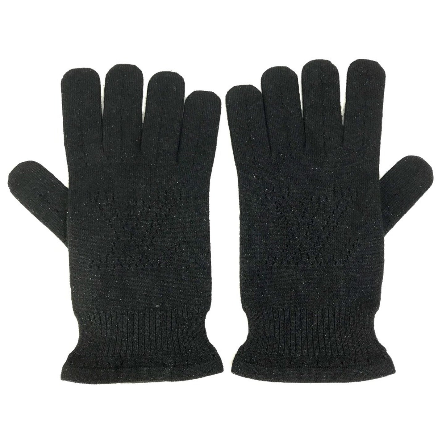 Louis Vuitton Lv Logo Gloves Cashmere/Silk