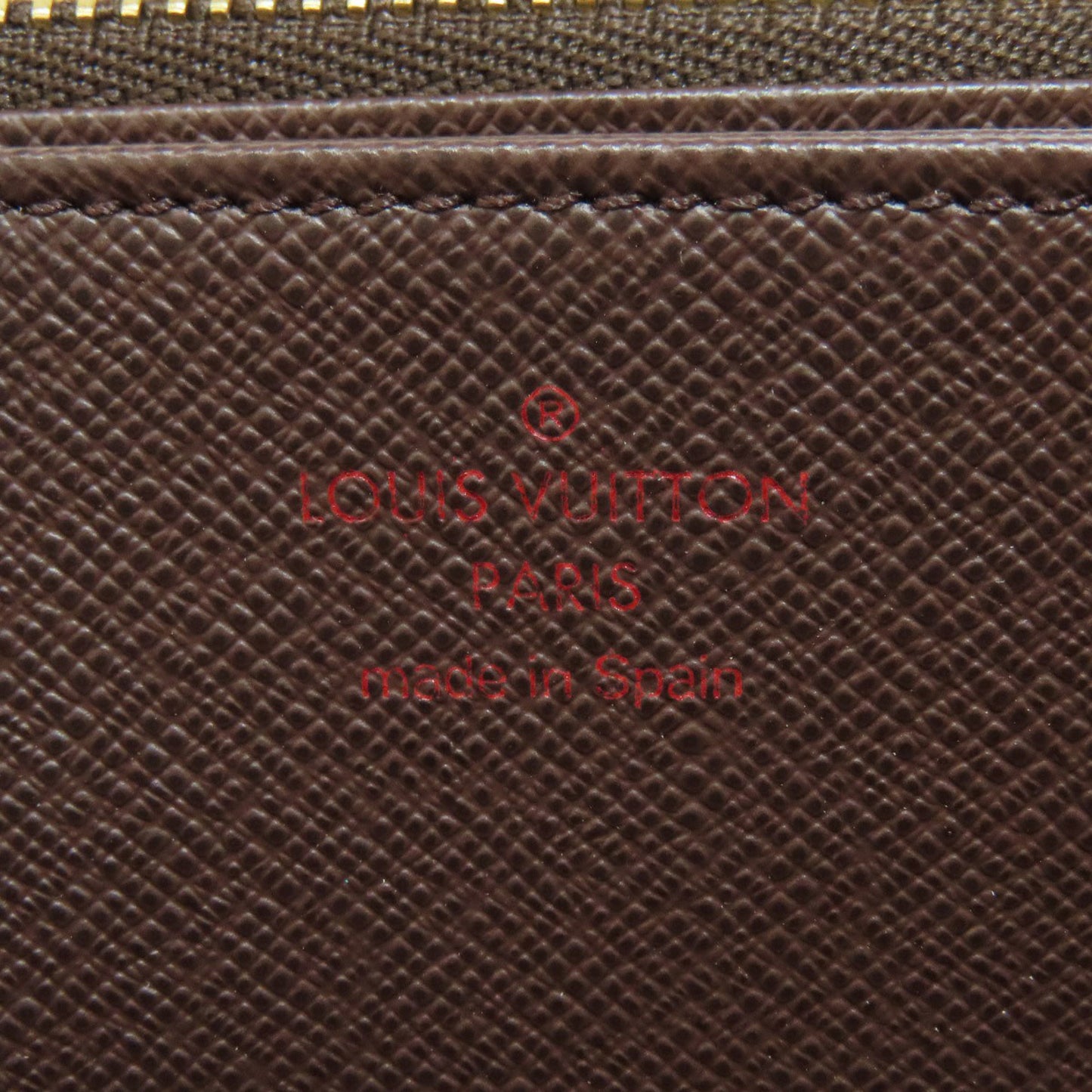 Louis Vuitton N41661 Zippy Wallet Long Damier Canvas
