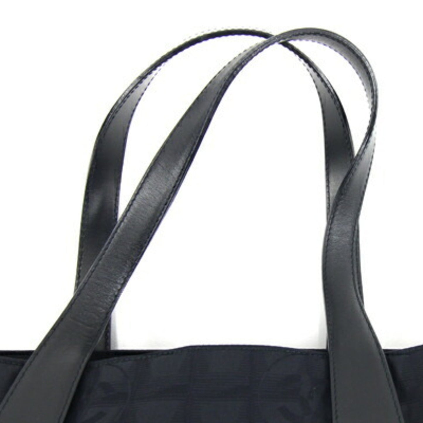 Chanel Tote Bag New Travel Line Gm A15825 Black Nylon Leather Coco Mark