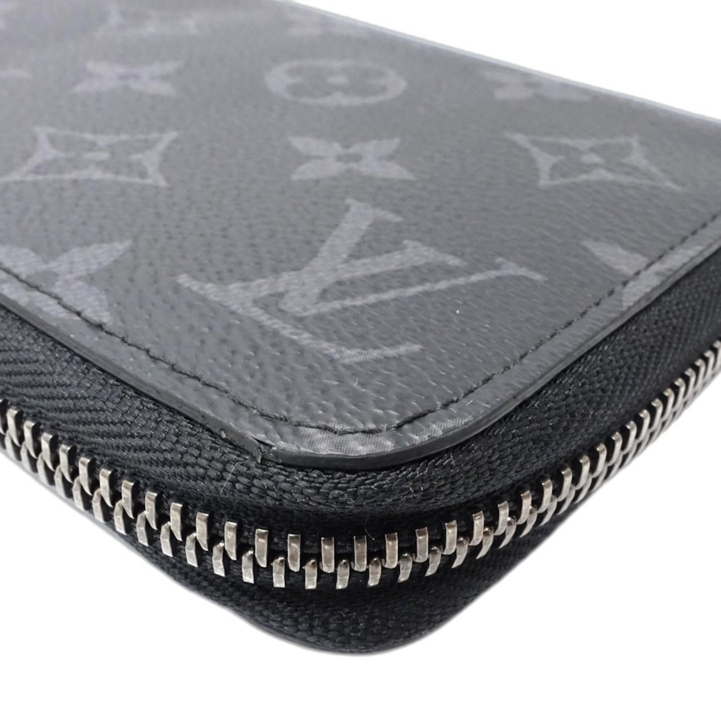 Louis Vuitton Louis Vuitton Long Wallet M11611 Zippy Horizontal Monogram Eclipse Noir 181288