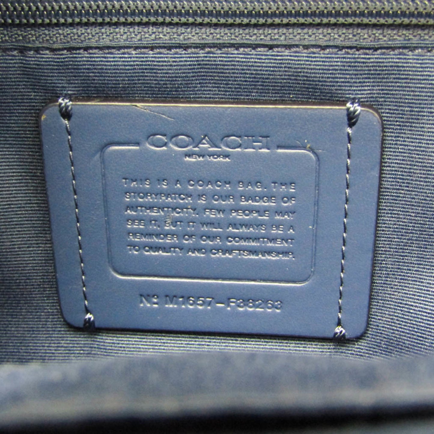 Coach Charlie Pebble Leather Mini F38263